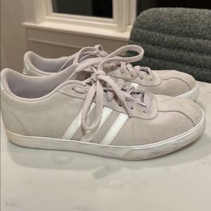 NWT Adidas Courtset AQ0782 Women's 8US Blush Pink/White Suede